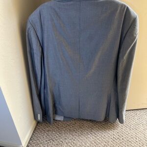 Express 42R light blue smoking jacket